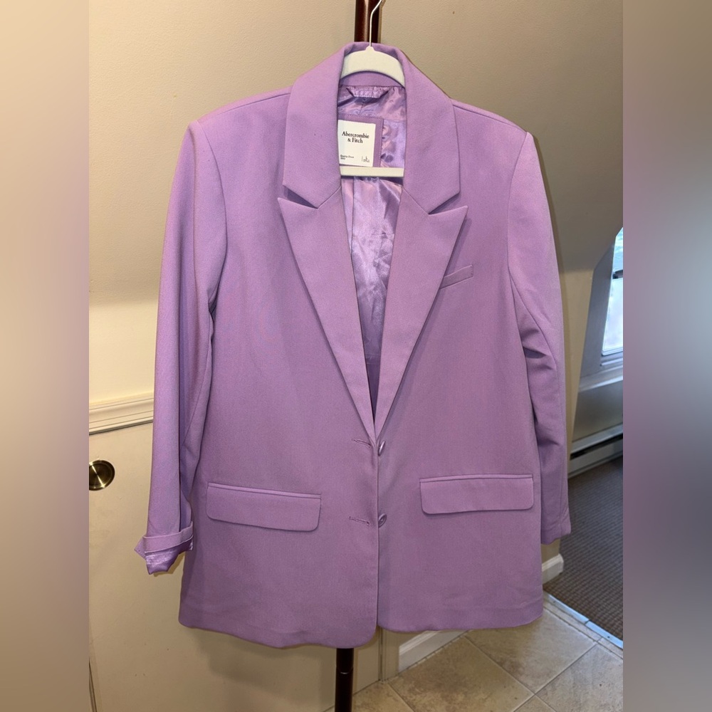 Abercrombie & Fitch Lavender Blazer